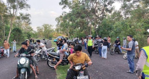 20240507-balap-liar-di-seputaran-komplek-perkantoran-Pemkab-Bangka-Barat